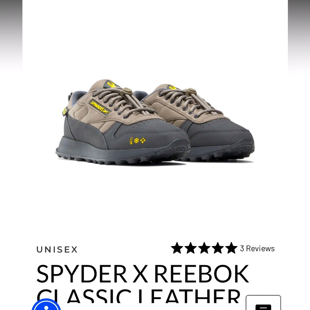 Reebok Spyder 🕷️ NIB